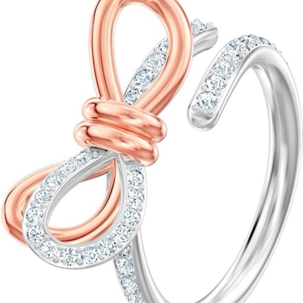 Lifelong bow ring Rosegold size 7